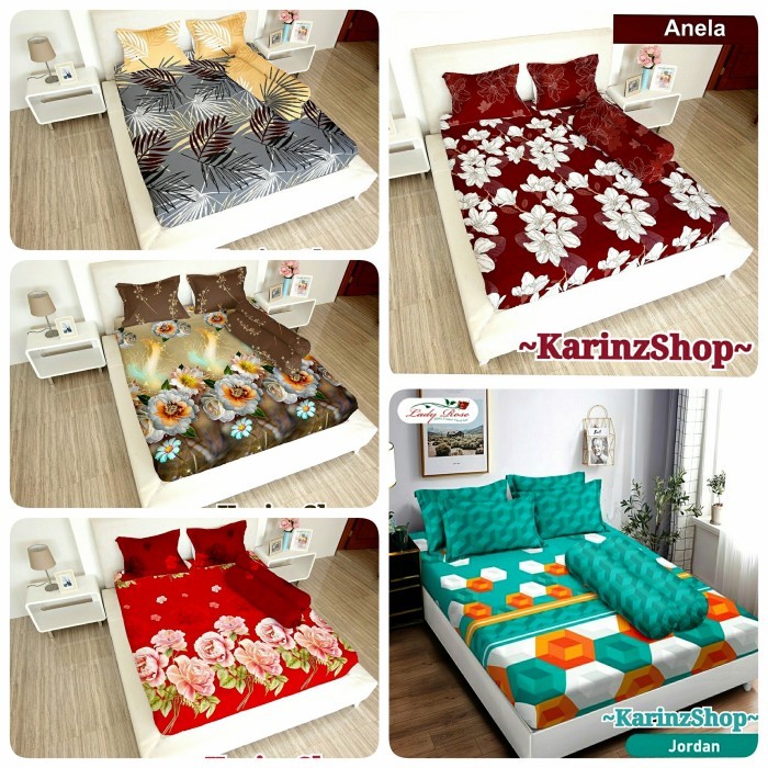 Sprei Lady Rose Anela/Jayden/Emily/Jordan/Donita #Gratisongkir #Sale #Discount