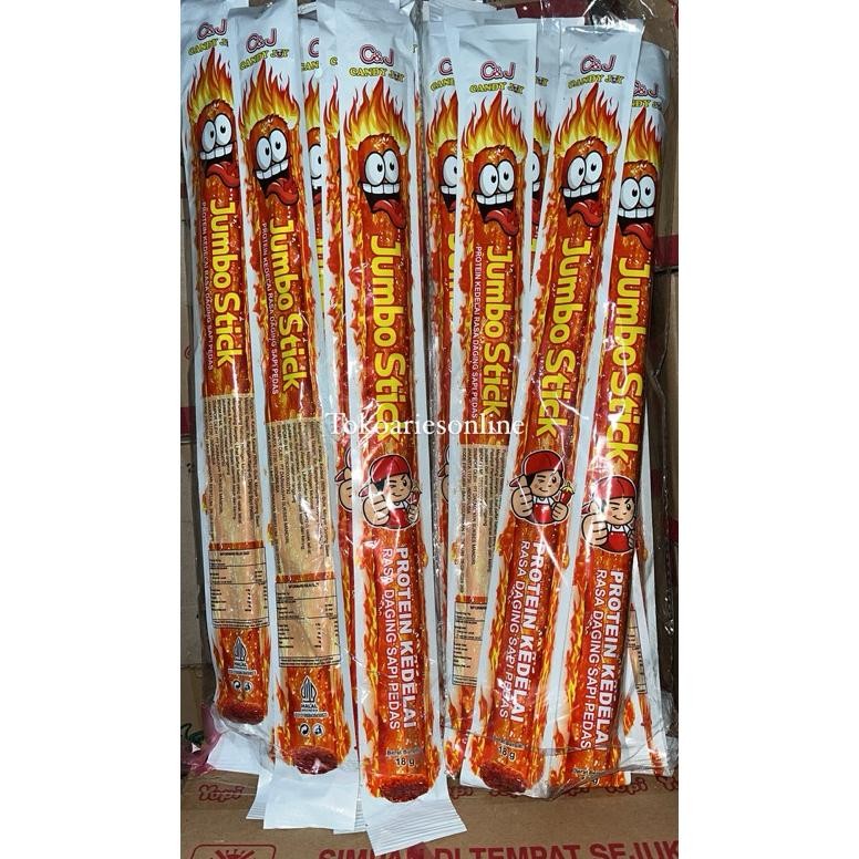 

READY STOCK!! OMG ISI 20pcs, C&J Yummy Stick, JUMBO STICK, Chewy Stick, S stick dan Mini noodle stick Lianggui Sticky bean OMG/ strips/ Hot Spicy isi 20pcs