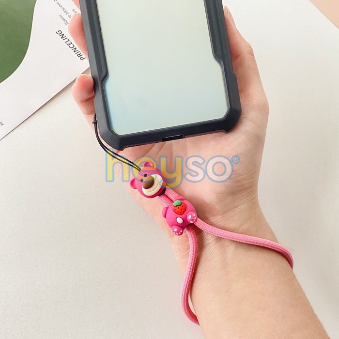 

Tali Gantungan Hp Lucu Adjustable Panjang Pendek Tali Lanyard Handphone Karakter Cartoon