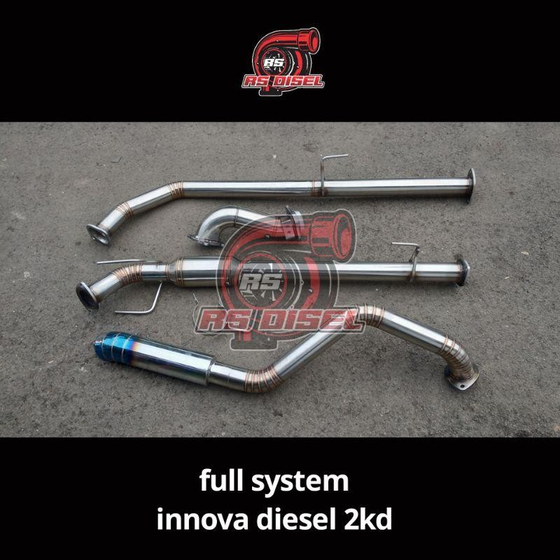Knalpot Innova Diesel 2Kd Full System