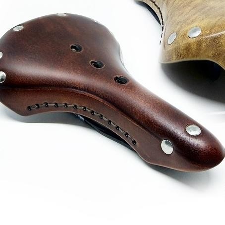 Gyes saddle CL17 A 1 brown type Classic kayu kulit stenlies