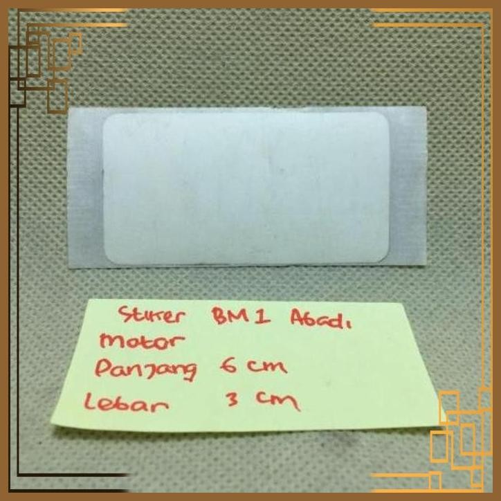 

[KNC] STIKER BM1 BIRU - BUATAN PABRIK - BARU STOCK LAMA DPT DR TOKO