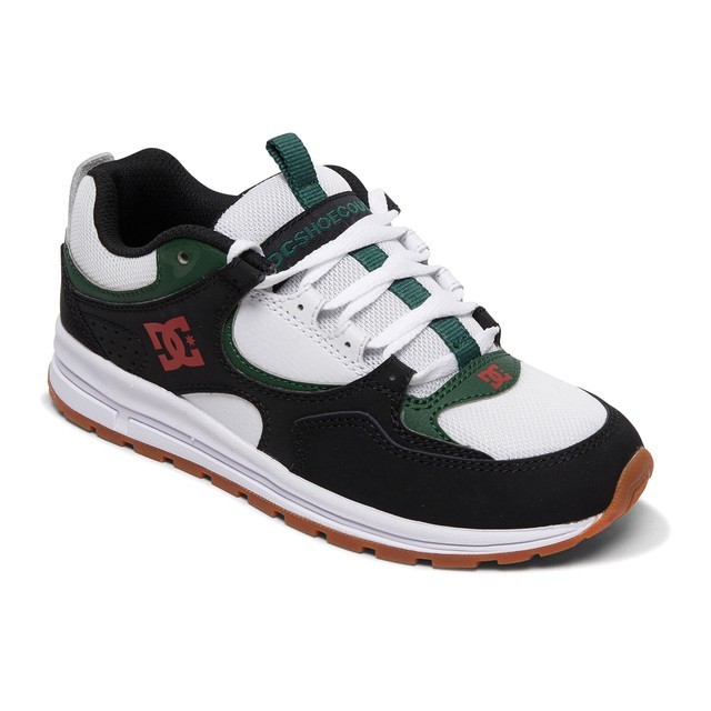 DC Shoes Boy Kalis Lite Shoes Black/Red/Green ADBS700078