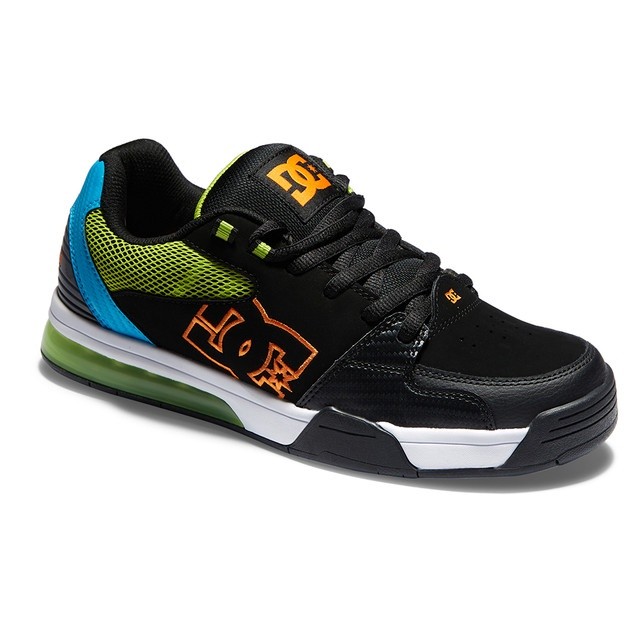 DC Shoes Men Versatile Shoes Black/Blue/Green ADYS200075