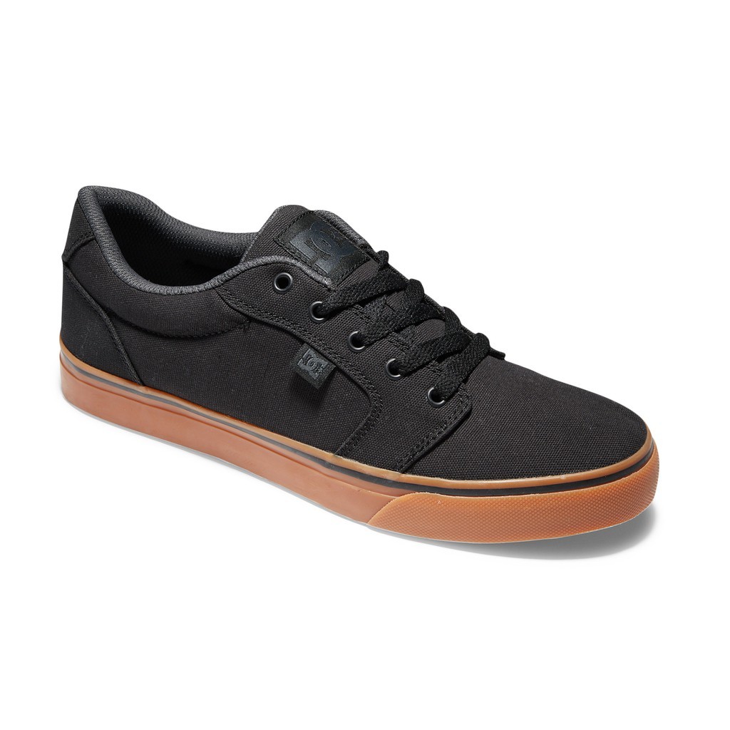 DC Mens Anvil Black/Gum Vulcanized Shoe
