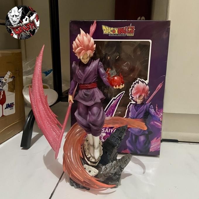 DRAGON BALL GOKU SAIYAN ROSE BLACK GOKU RECAST 2401T