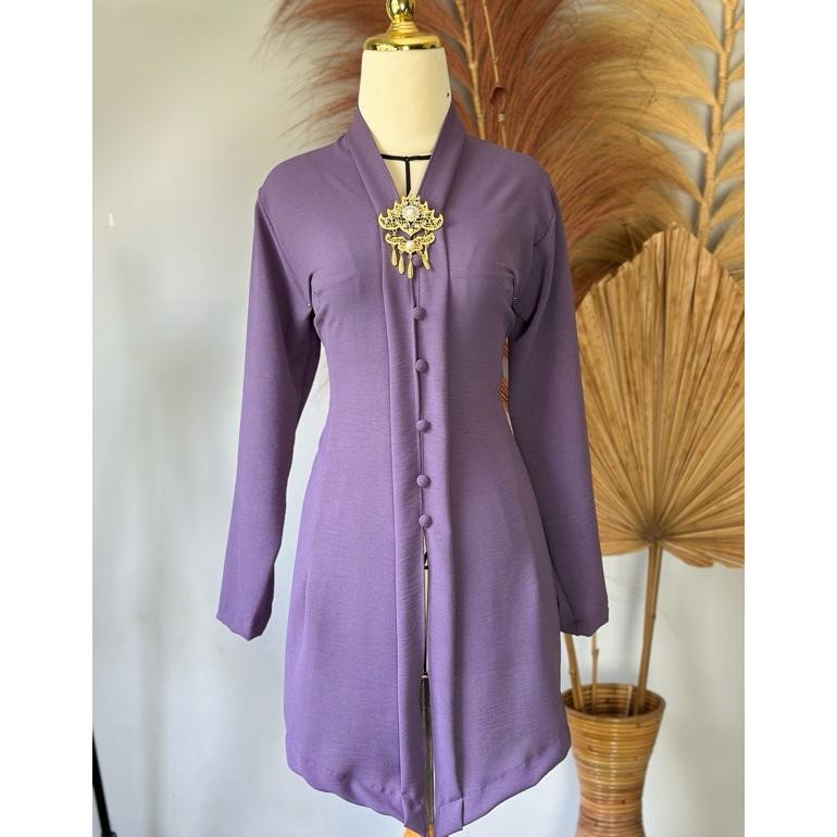 dem kebaya muslim modern/kebaya bali panjang/kebaya panjang untuk hijab