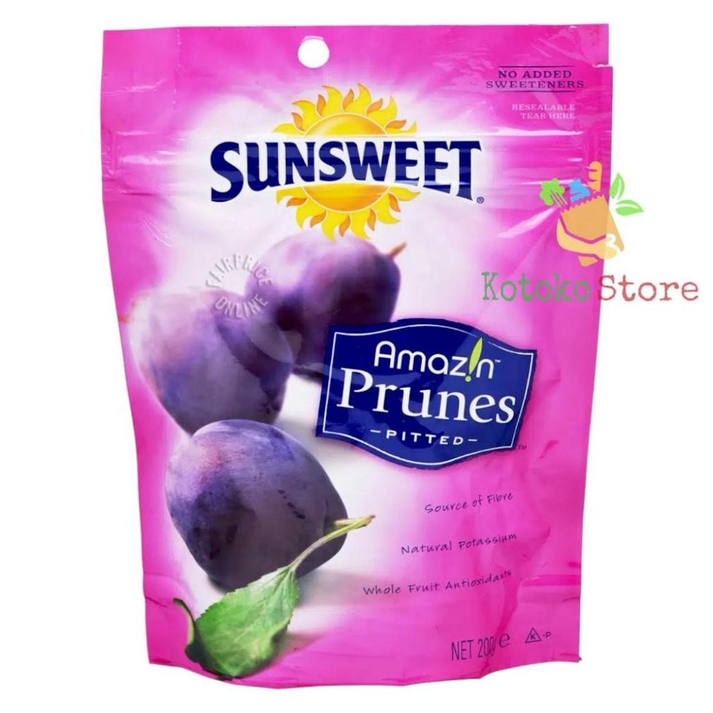 

Sunsweet Prunes / Sunsweet Plum / Sunsweet Amazin Prunes Pitted 200gr