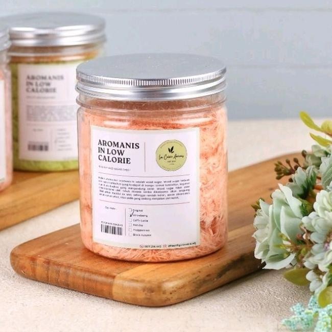 

Toples Snack Cemilan Aromanis Rambut Nenek Sugar Free/Gulali/Cn Candy/Hair Floss - 200gr