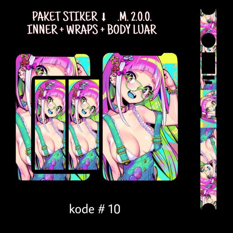 

*PromoTerjangkau* Kalender Tipe Baru M 2oo No Urut 1 16 Garskin Wrap Stiker Premium / X Casing Case COD