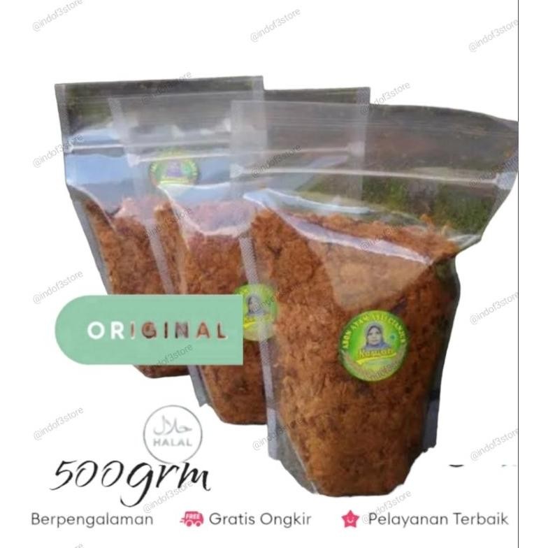 

Abon Ayam Karwati Khas Cianjur Kiloan gr