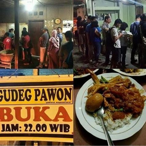 Gudeg pawon vacum frozen jogja (isi 3 telur)