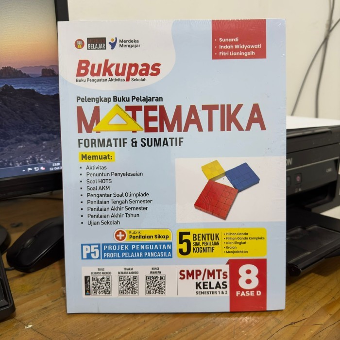 

BUKUPAS LATIHAN SOAL KURIKULUM MERDEKA SMP KELAS 8 (VIII)