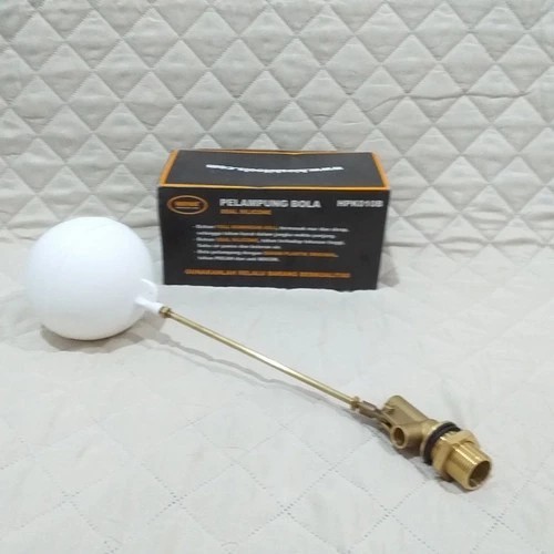 Pelampung Bola Kuningan Hioshi 3/4 inch