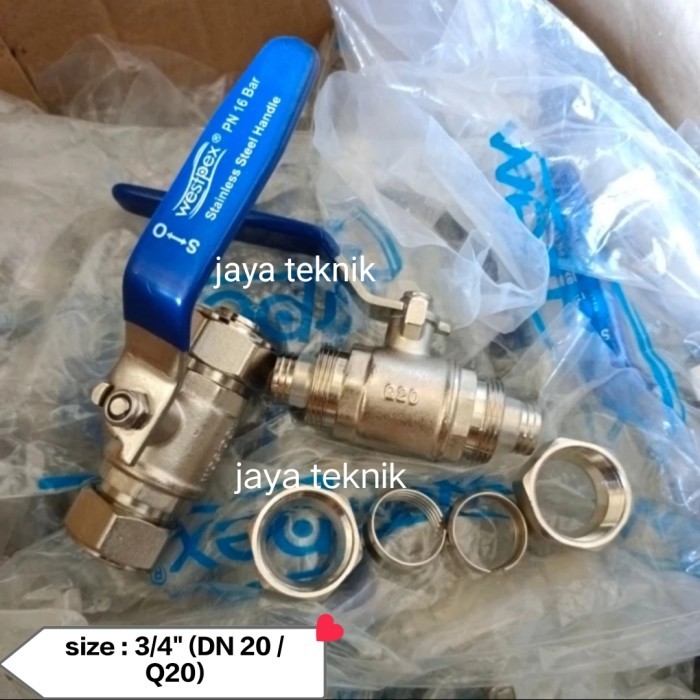 Westpex ball valve Q20 ball valve air panas