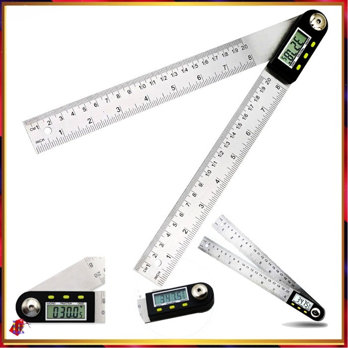 

HOT SALE! Penggaris Sudut Busur Digital Inclinometer Level Angle Ruler