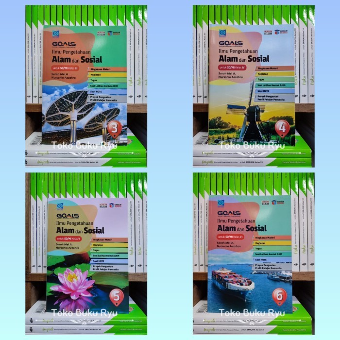 

Buku GOALS IPAS Ilmu Pengetahuann Alam Dan Sosial 3 4 5 6 SD Merdeka Grafindo