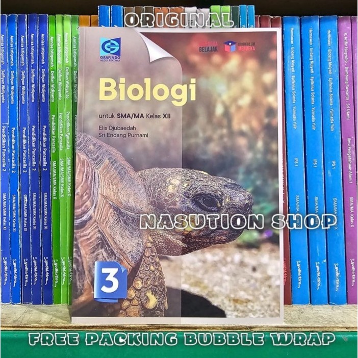

Buku IPA Biologi Kelas 1 2 3 / 10 11 12 SMA Grafindo Kurikulum Merdeka Original