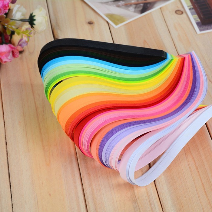 

Quilling Strips - Kertas Quiiling Panjang 39cm (260pcs)