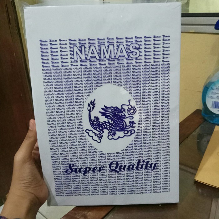

Kertas HVS A4 60 gsm putih NAMAS ( 400 lembar )