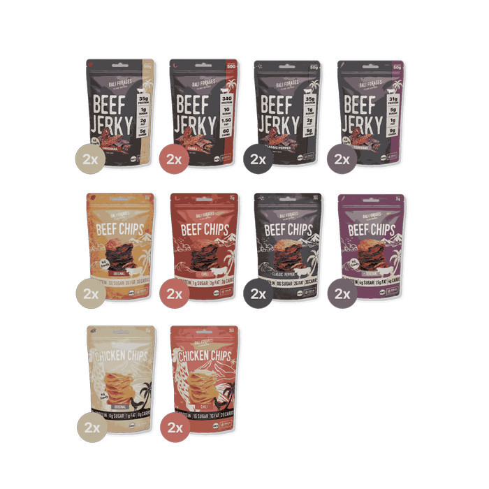 

TERLARIS! Protein Snack Bundle - 20 Pieces