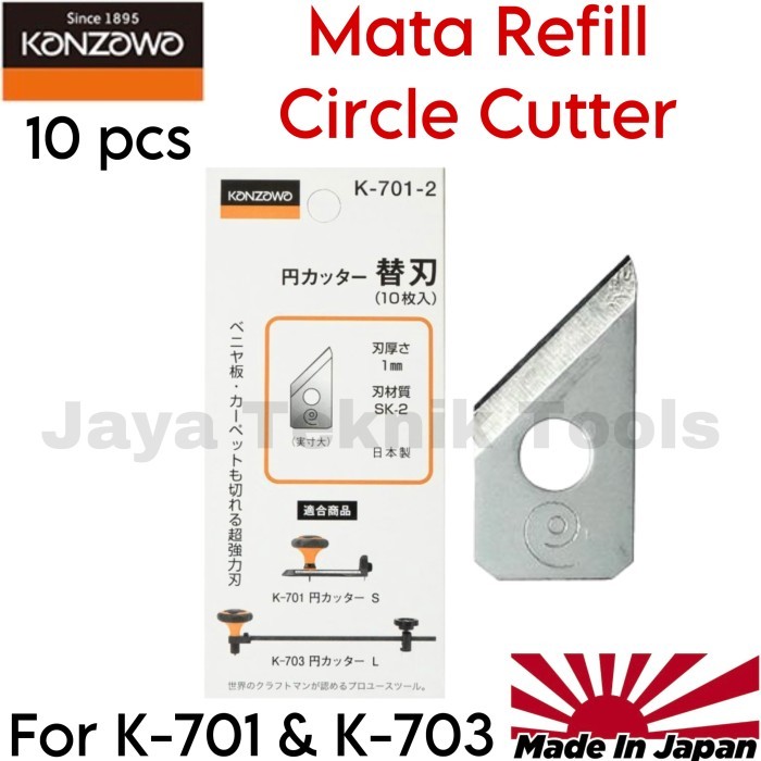 

PROMO! Mata Kanzawa Gasket Packing Cutter Pisau K 701 2