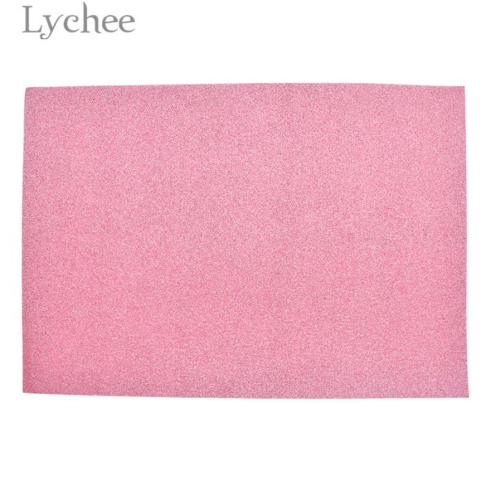 

Lychee Life 21x30cm A4 Glitter Felt Fabric Colorful Felt Material