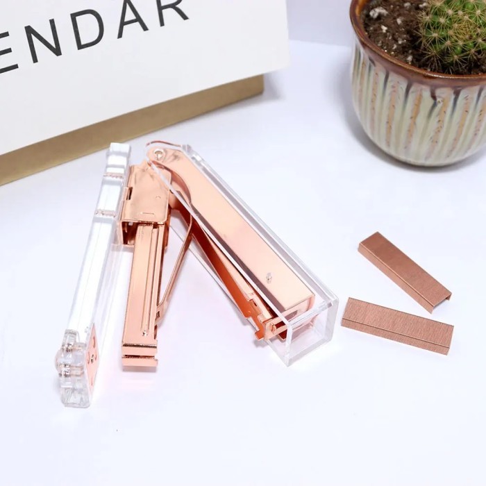 

Tape Dispenser Stapler Staples Pencil Holder Acrylic Office Supplies