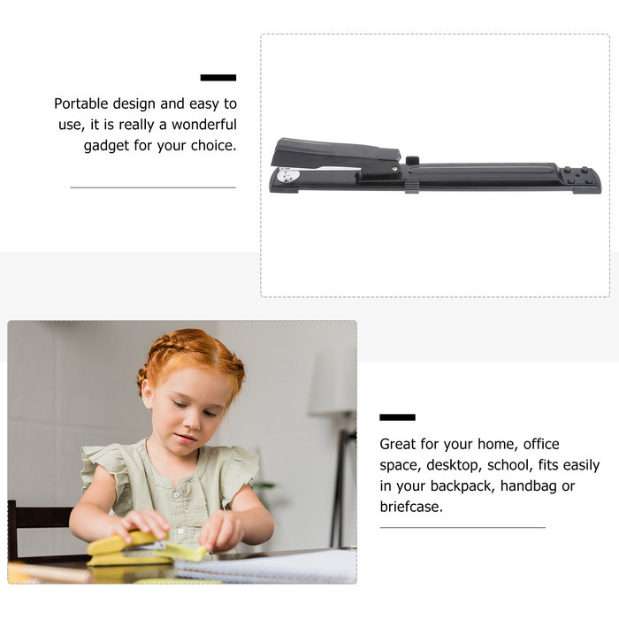 

Long Arm Stapler For Book Metal Special Sewing Machine Staple Lengthening Stapler For Book Paper