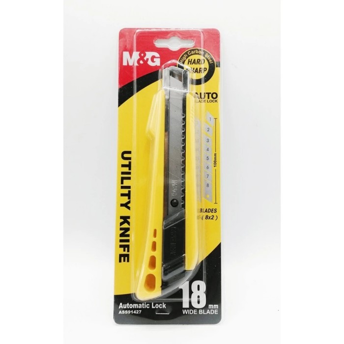 

Cutter 18Mm Automatic Lock - M&G Ass91427