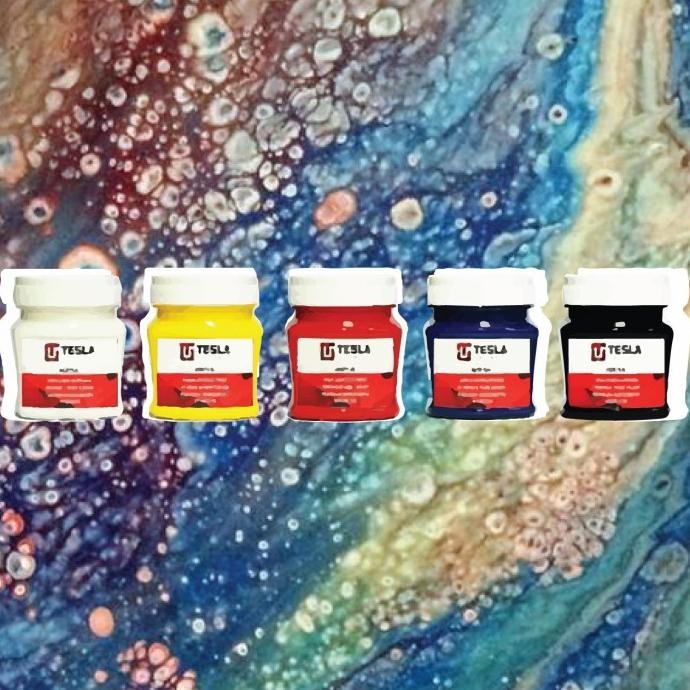 

Tesla Paints 125ml - 5 warna primer - cat akrilik - acrylic paint HT