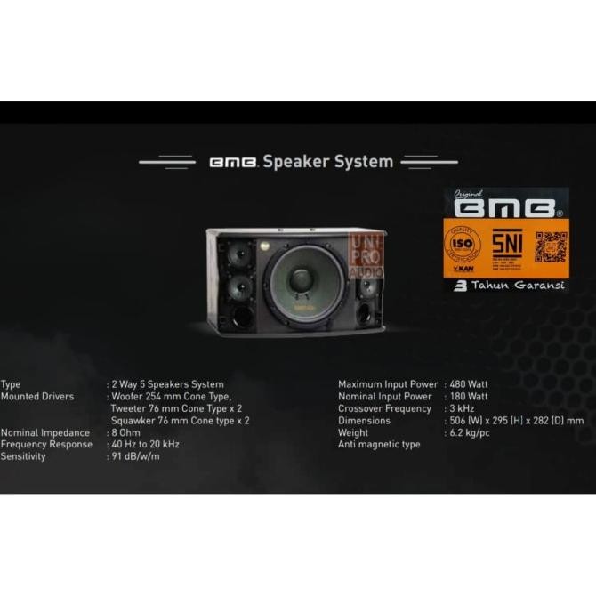Speaker BMB CS 460 V MK III (10 Inch) Terlaris