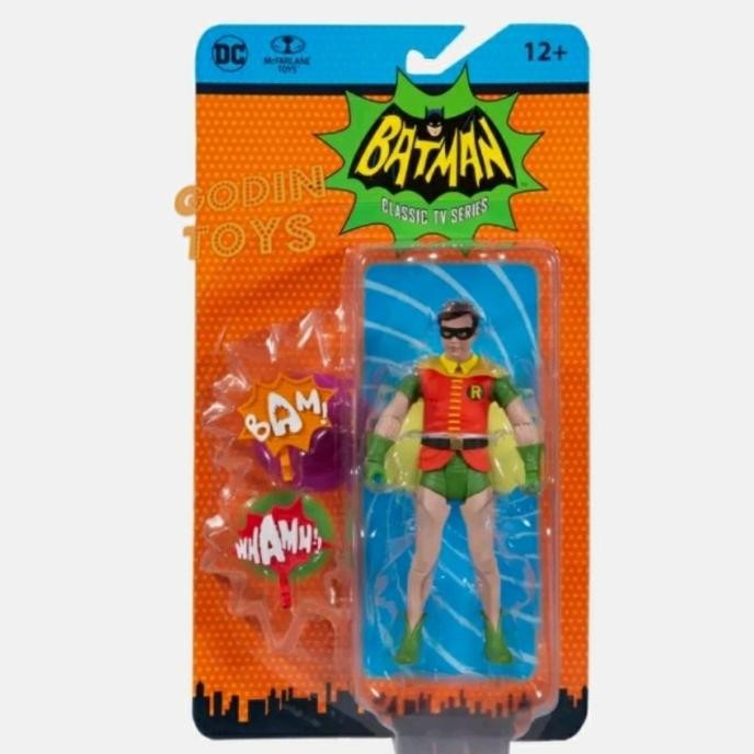 Mcfarlane Robin 6 inch classic TV series 1966 Batman retro DC