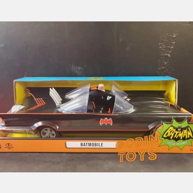 Mcfarlane Batmobile classic TV series 1966 Batman retro DC Bat mobile