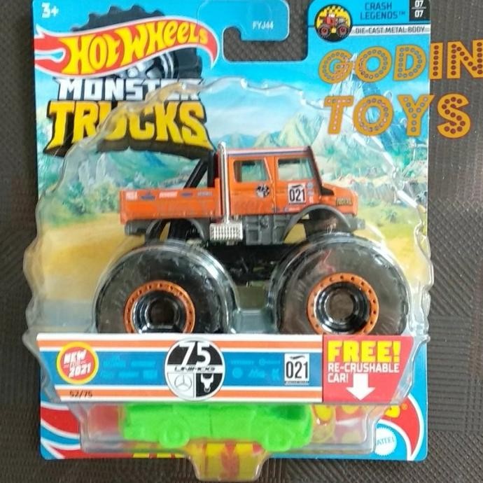 Monster Trucks Unimog Mercedes Benz Hot Wheels truck Hotwheels