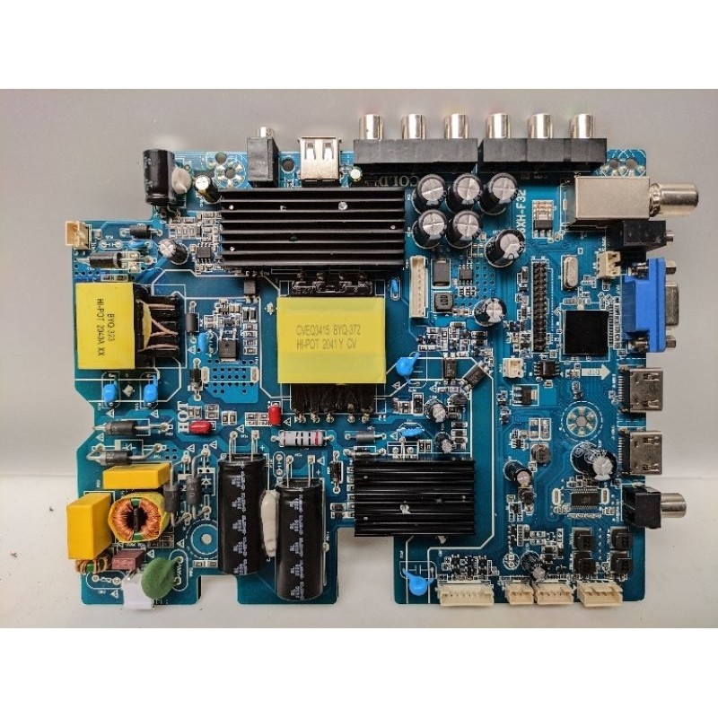 MB - MAINBOARD MESIN TV LED POLYTRON 32B1550 - 32B1550W - 32B1551