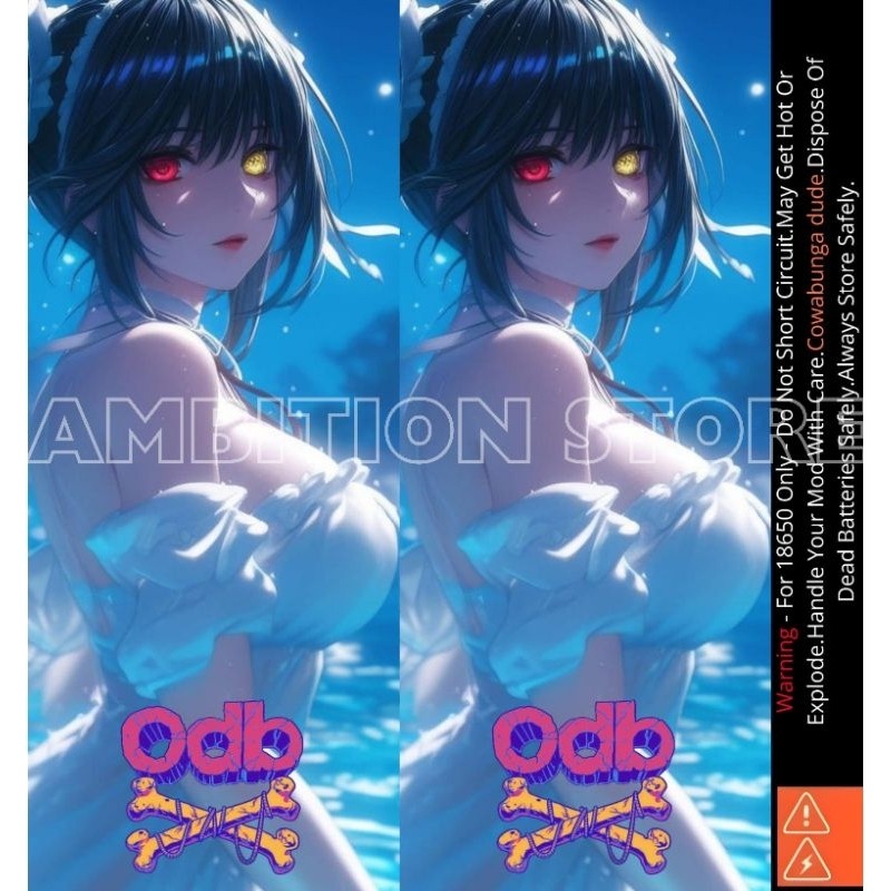

*PromoTerjangkau* Ambitionstore Stiker Wrap Baterai 18650 Odb Random Art V7 Series Pelindung Dan Penghias Untuk Segala Merek 98 Garskin Wrap Stiker Premium / X Casing Case COD