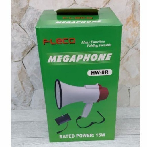 COD Megaphone Toa Kecil Fleco Multifungsi HW-8R - Toa Fleco - Toa Murah