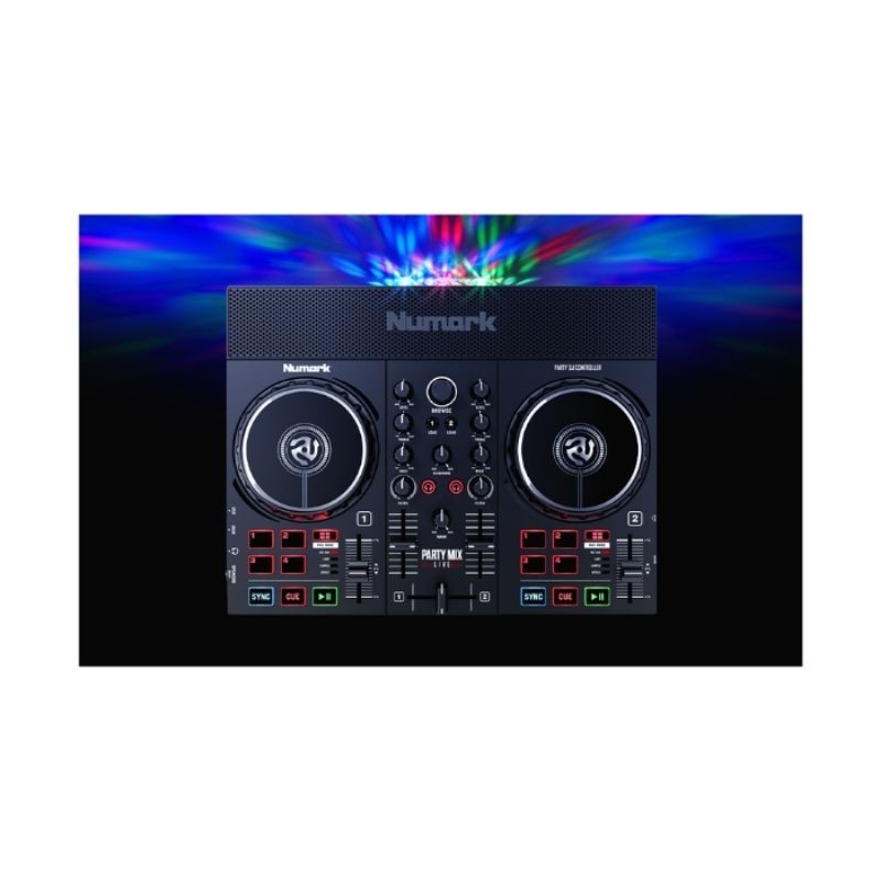 Numark Parymix Bundle Headphone Numark HF-176 Dj Controller