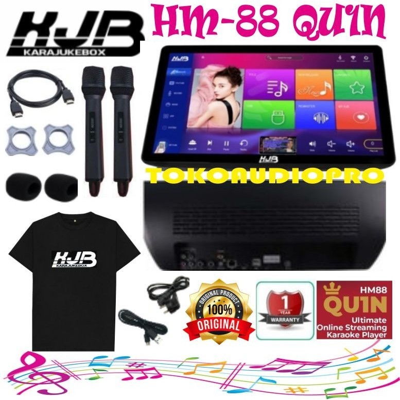 KJB HM-88QUIN Karaoke Streaming Online Kjb hm88 quin Karajukebox