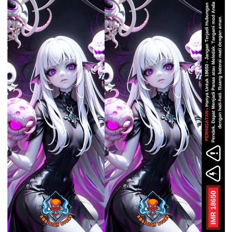 

*PromoTerjangkau* Ambitionstore Stiker Wrap Baterai 18650 Anime Series Pelindung Dan Penghias Untuk Segala Merek 34 Garskin Wrap Stiker Premium / X Casing Case COD
