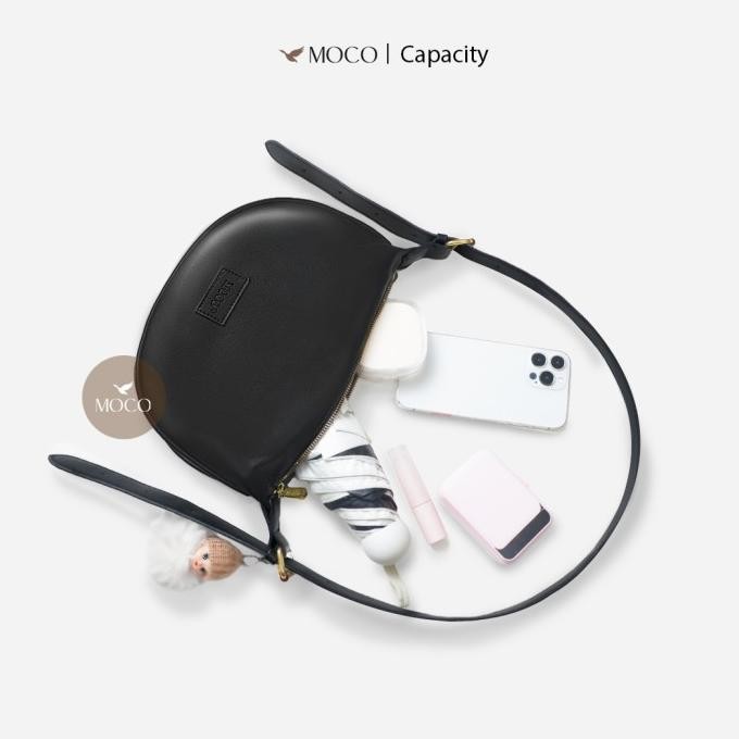 Promo Nina Hobo BagMoco Fashion Tas Selempang Wanita Lucu Moon Bag 2239 A