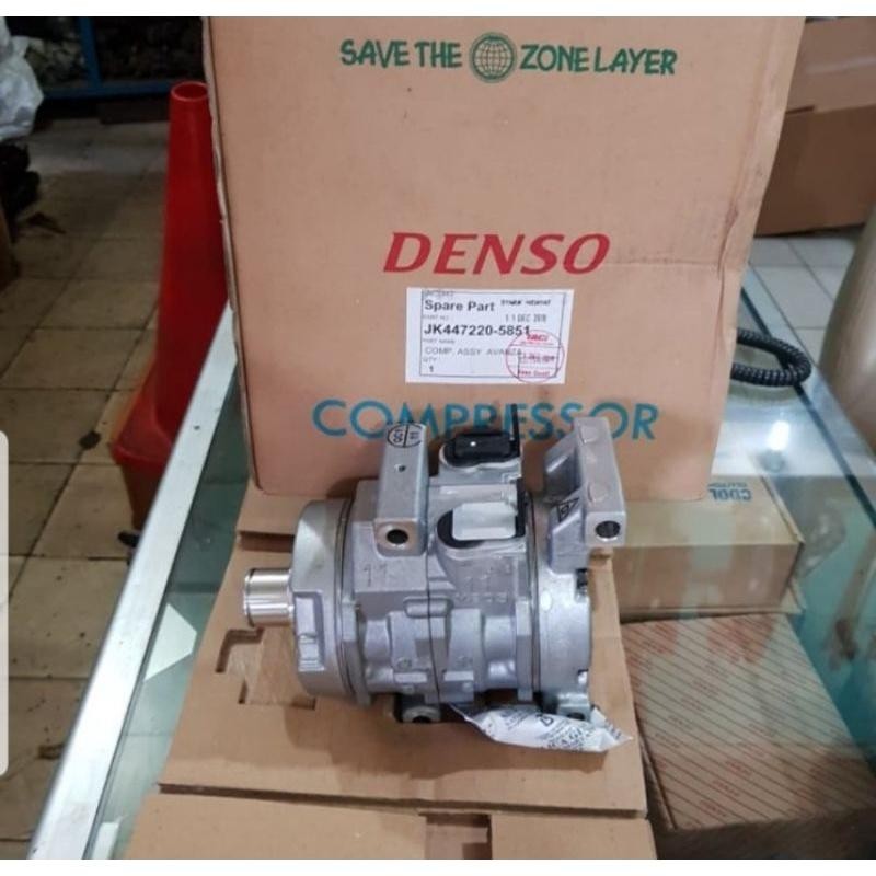 Kompresor Compresor Avanza Lama 2004 2010 Denso Asli Only Tanpa Magnet