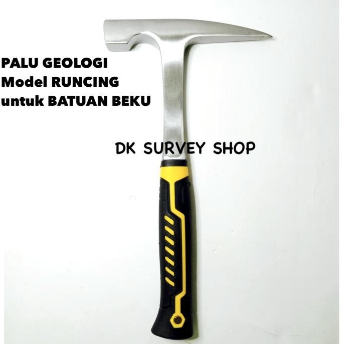 Grosir Palu Geologi Runcing Untuk Batuan Beku / Geology Hammer Pick Point