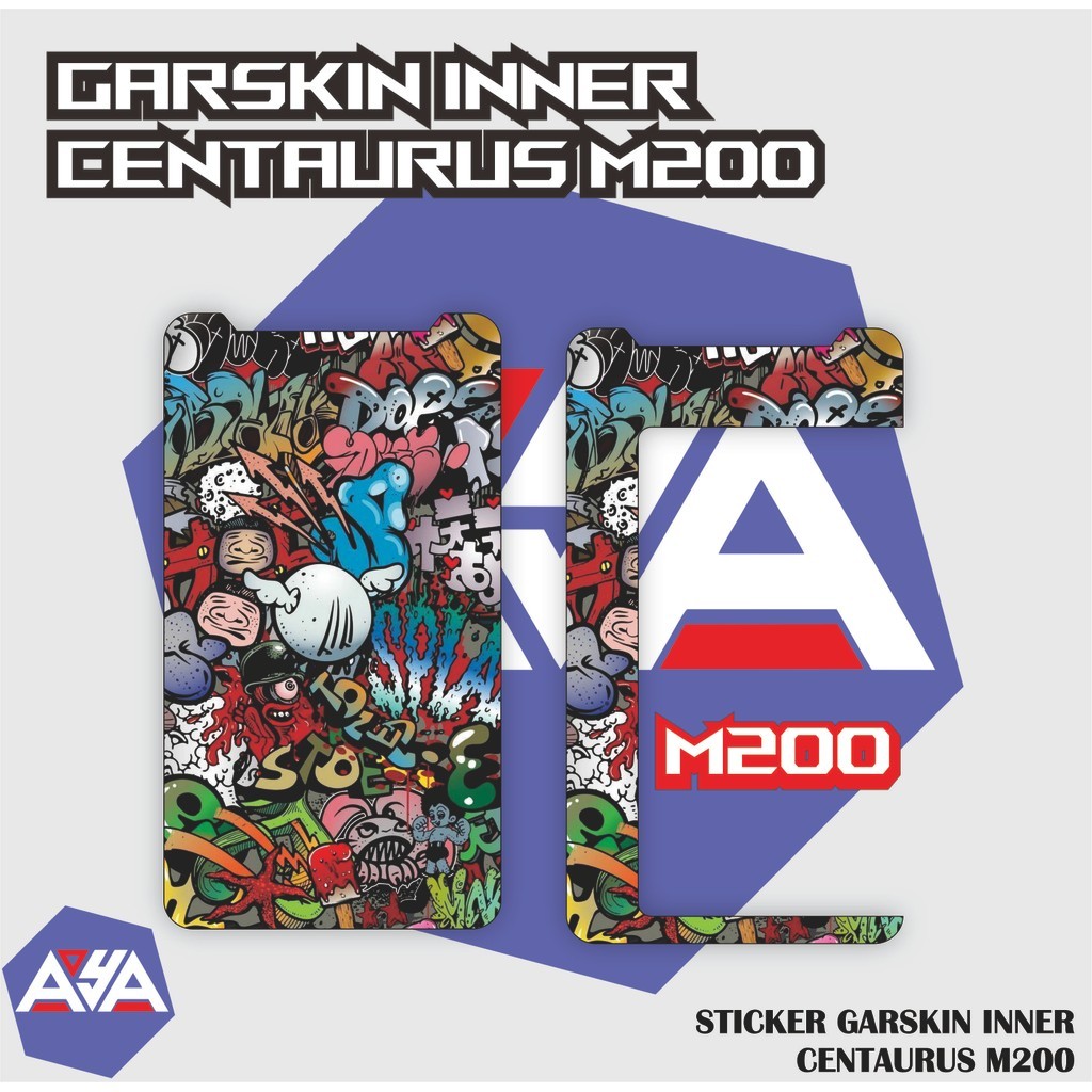 

*PromoTerjangkau* Inner M200 Gravity Request Wrap Garskin Stiker Premium / X Casing Case COD