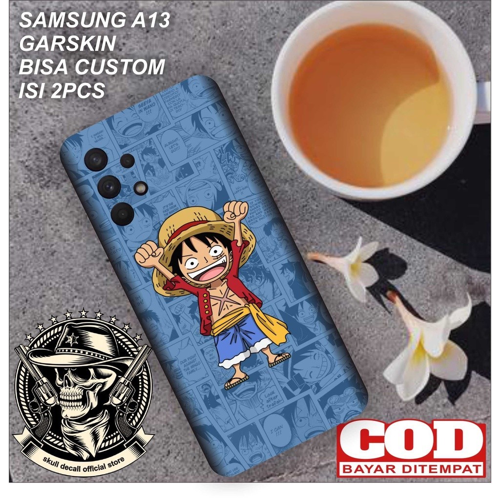 

*PromoTerjangkau* Samsung A13 Top Lutfy Garskin Wrap Stiker Premium / X Casing Case COD