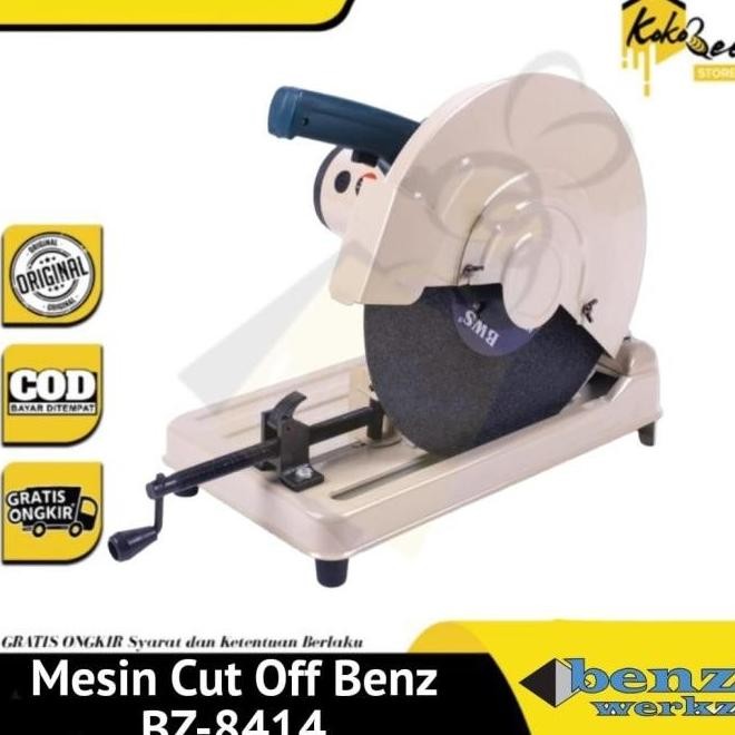 Mesin Potong Besi 14 inch / Cut Off 14 inch Benz / Gerinda Duduk Besi