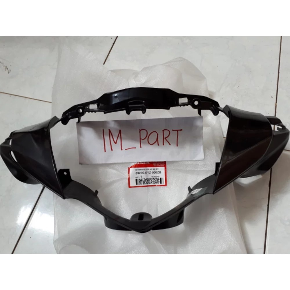 53205-KYZ-900ZB Batok Lampu Depan Supra X 125 Helm In Hitam Abu Abu JKT