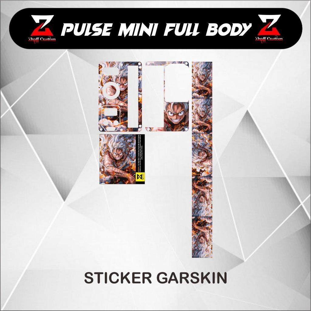 

*PromoTerjangkau* Zhaff New Acces Plsmini Prokit Anti Luntur Garskin Wrap Stiker Premium / X Casing Case COD