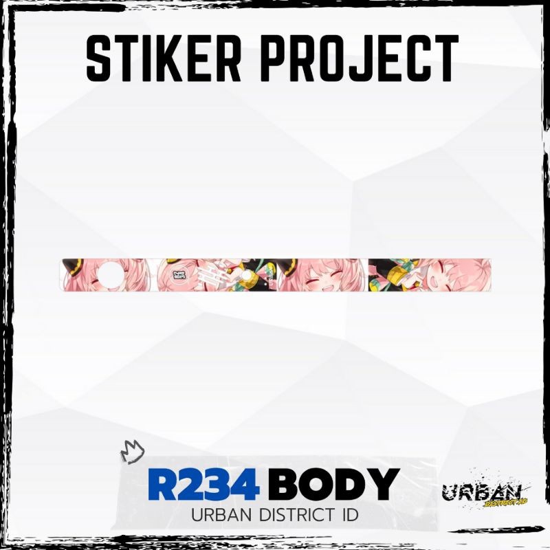 

*PromoTerjangkau* Cutting R Series Stiker Label 234 S Luar Pres Garskin Wrap Premium / X Casing Case COD